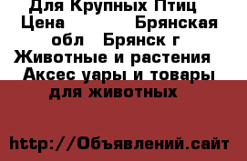 Для Крупных Птиц › Цена ­ 1 000 - Брянская обл., Брянск г. Животные и растения » Аксесcуары и товары для животных   